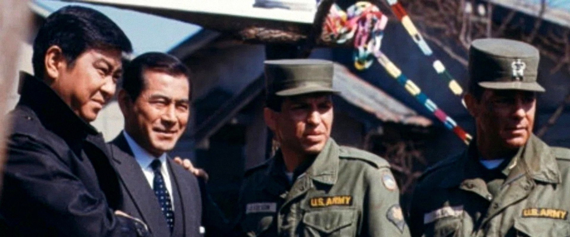 The Walking Major backdrop