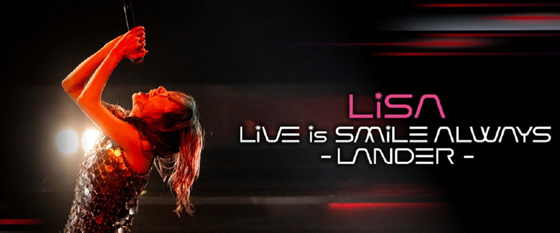 LiSA LiVE Is SMiLE ALWAYS -LANDER - backdrop