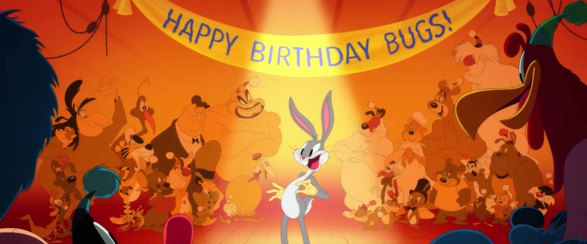 Happy Birthday Bugs Bunny! backdrop
