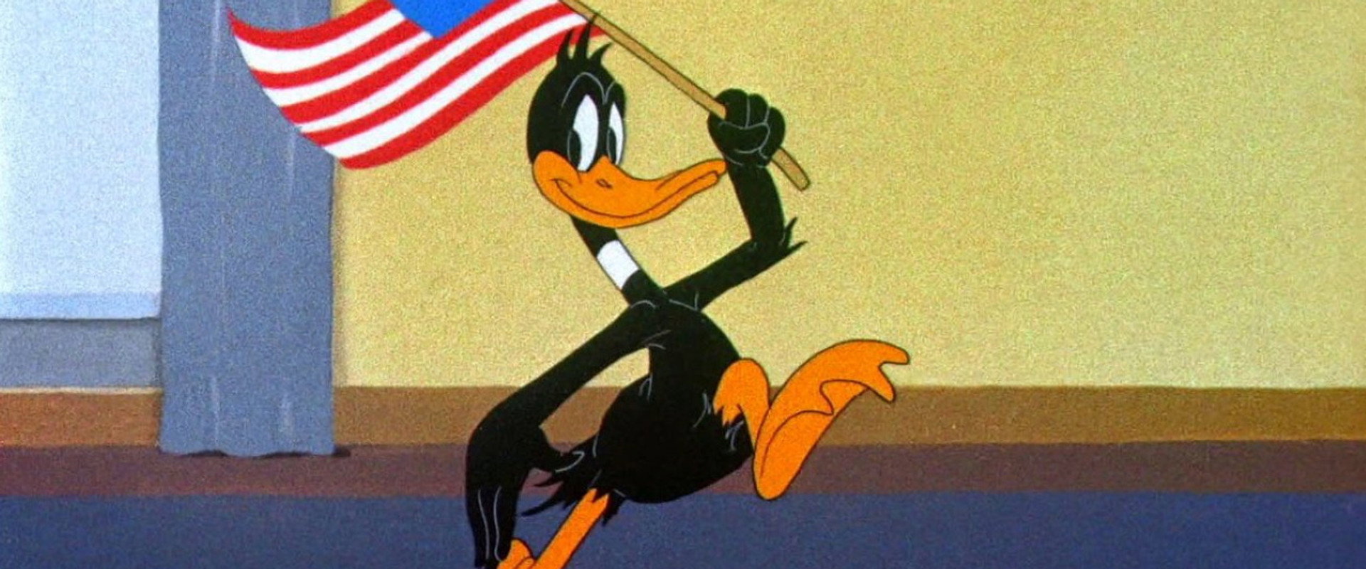 Draftee Daffy backdrop