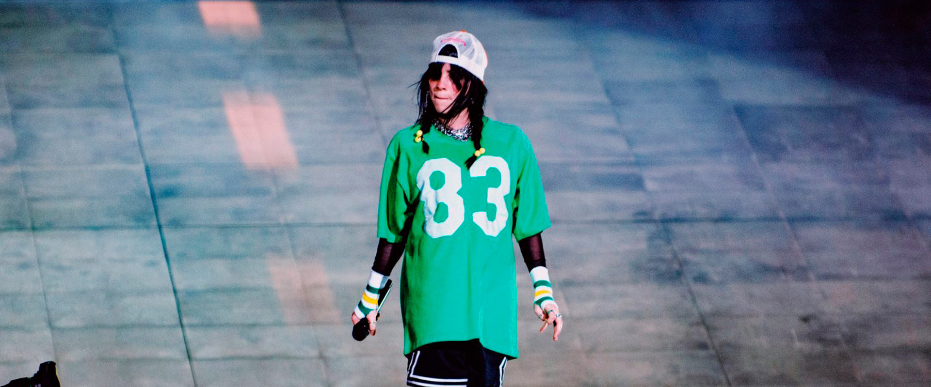Billie Eilish: Lollapalooza Brazil backdrop