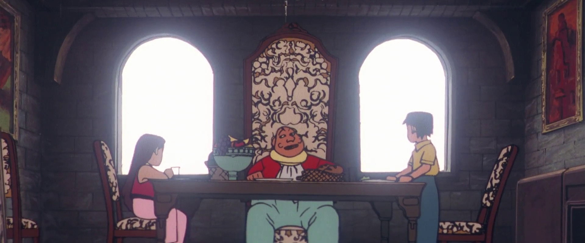 Fly! Peek the Whale backdrop