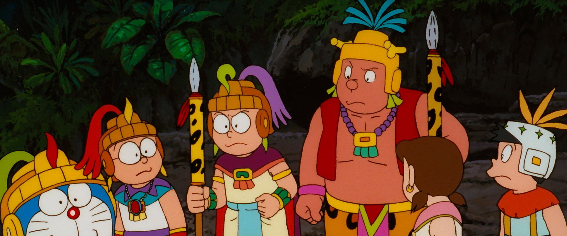 Doraemon: Nobita and the Legend of the Sun King backdrop