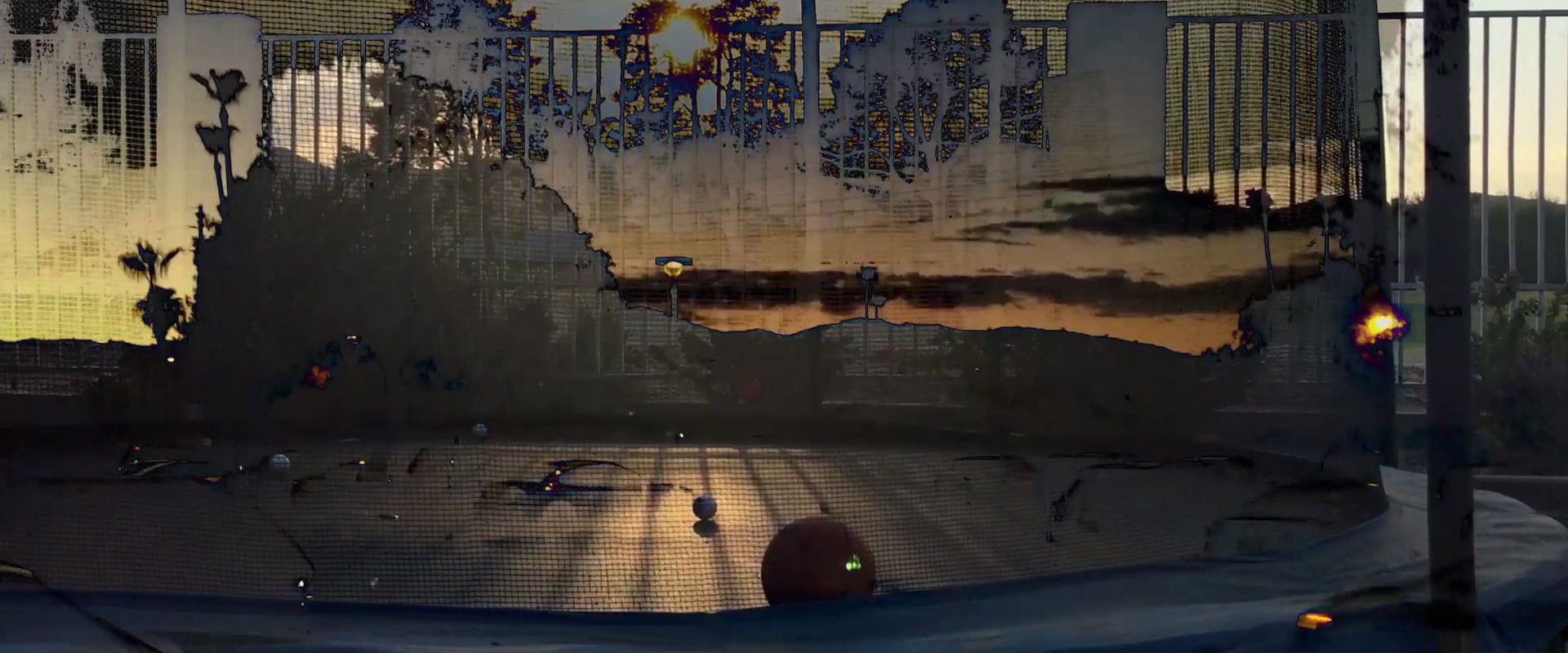 Hope This Goes Over Well/Living in an Empty World backdrop