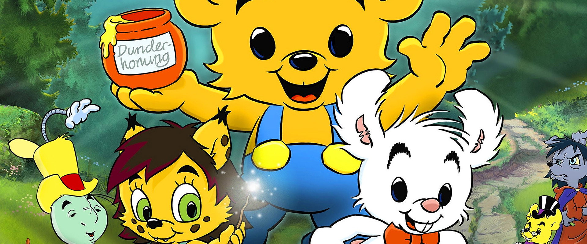 Bamse and the Witch's Daughter backdrop
