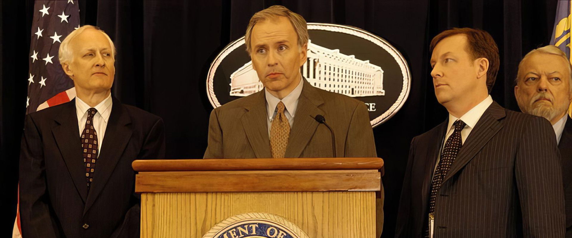 Death of a President backdrop