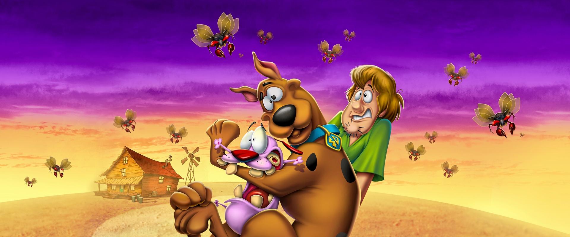 Straight Outta Nowhere: Scooby-Doo! Meets Courage the Cowardly Dog backdrop