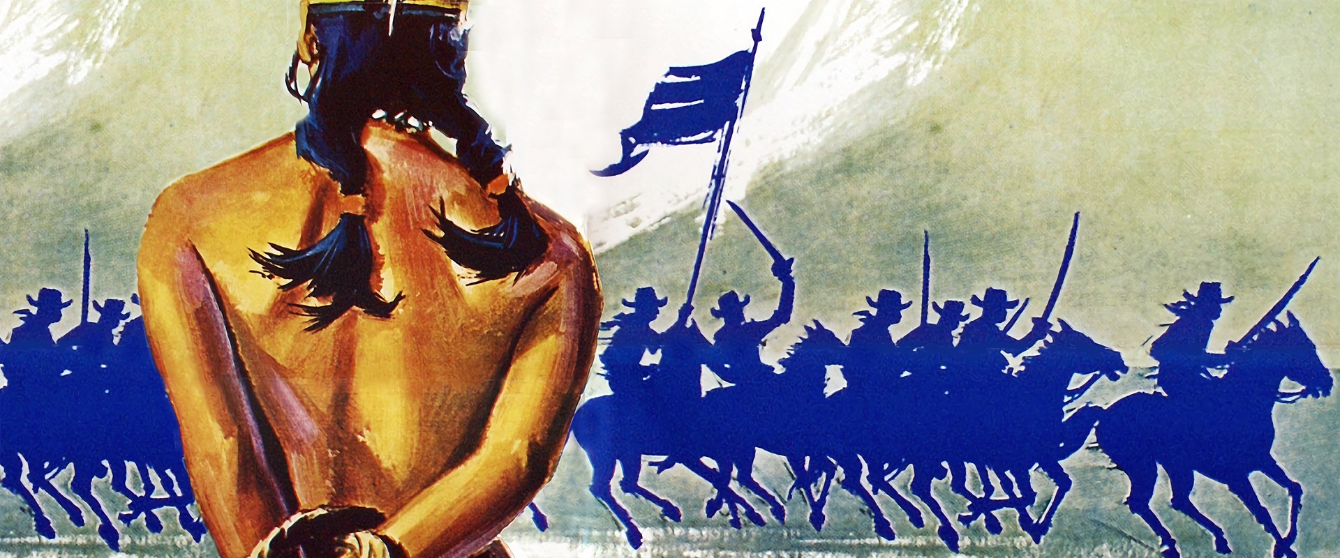 Soldier Blue backdrop