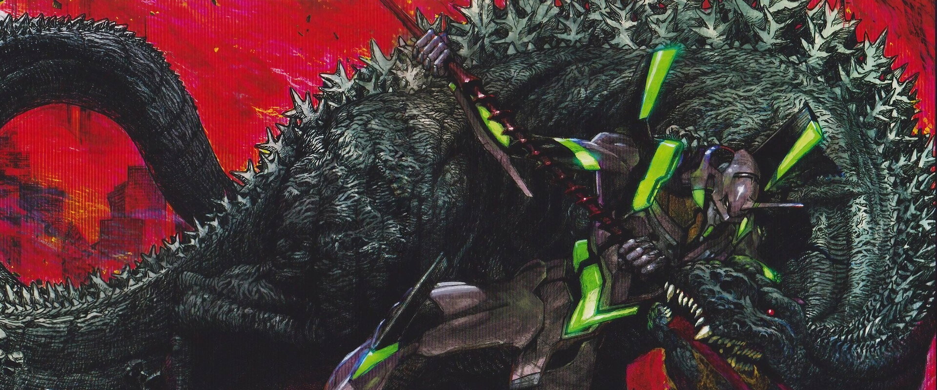 Shin Godzilla vs. Evangelion Symphony backdrop