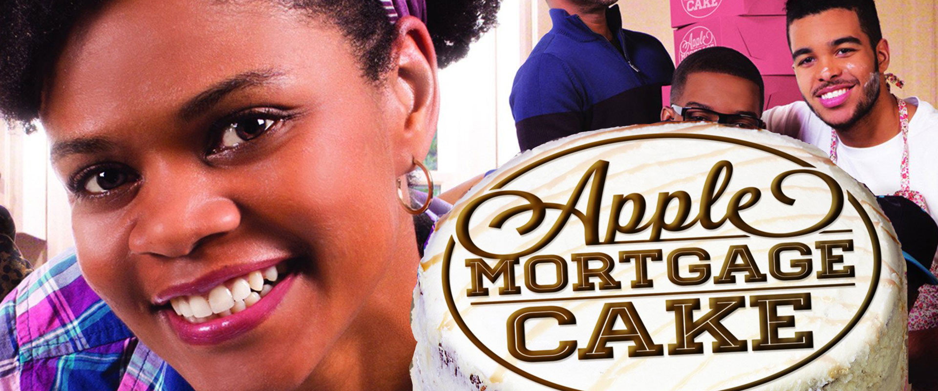 Apple Mortgage Cake backdrop