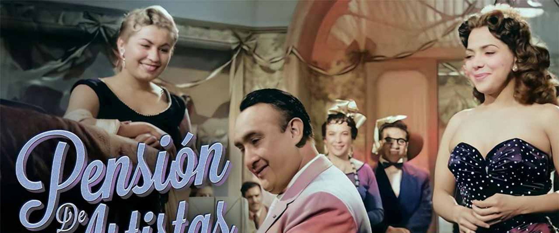 Pensión de artistas backdrop