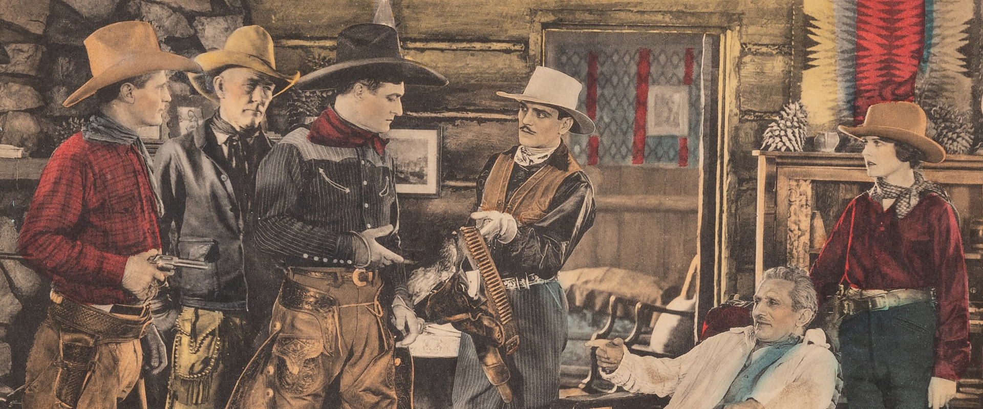 Outlaws of Red River backdrop