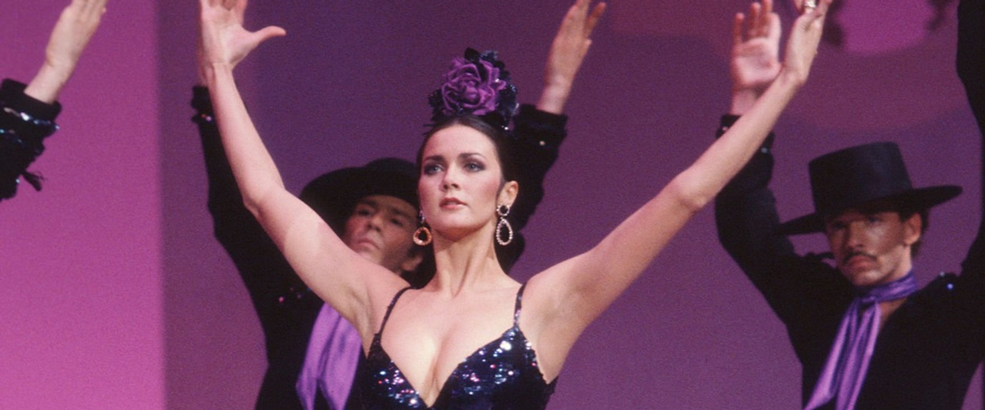 Lynda Carter's Celebration backdrop