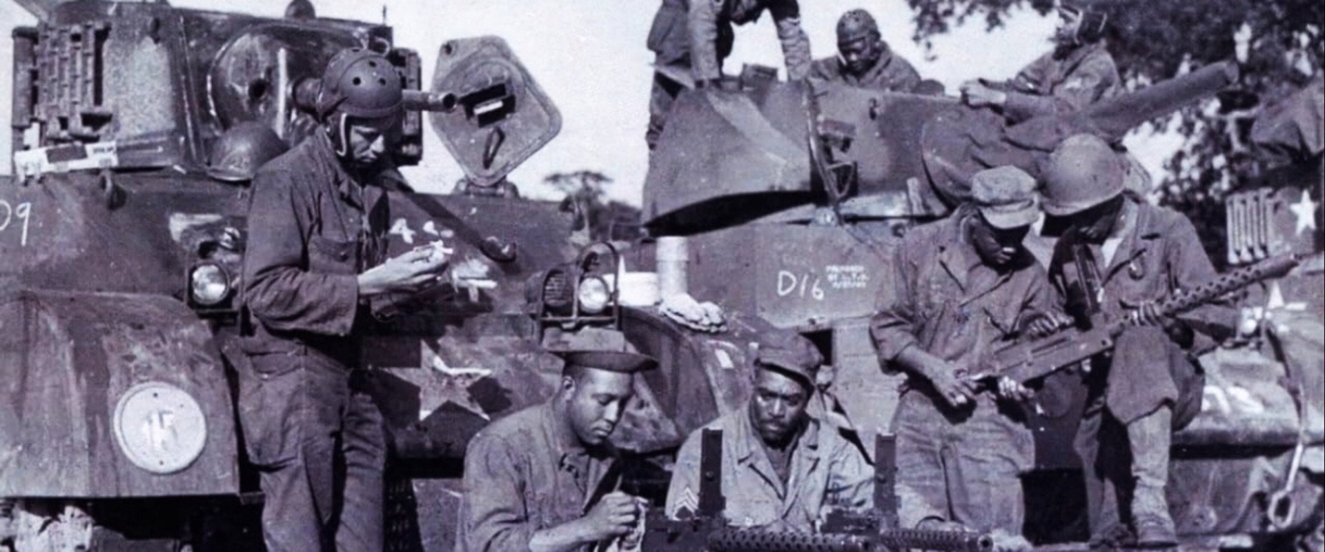 761st Tank Battalion: The Original Black Panthers backdrop