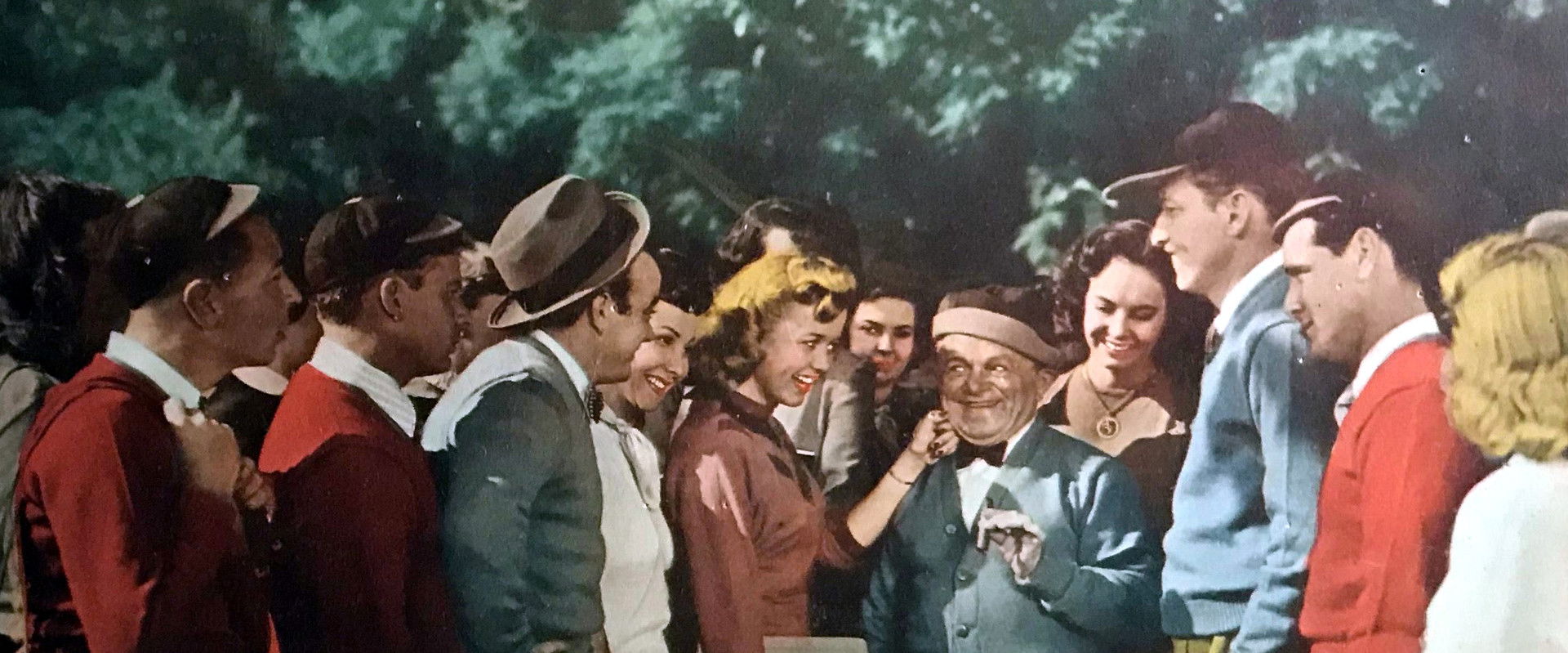 Hold That Line backdrop