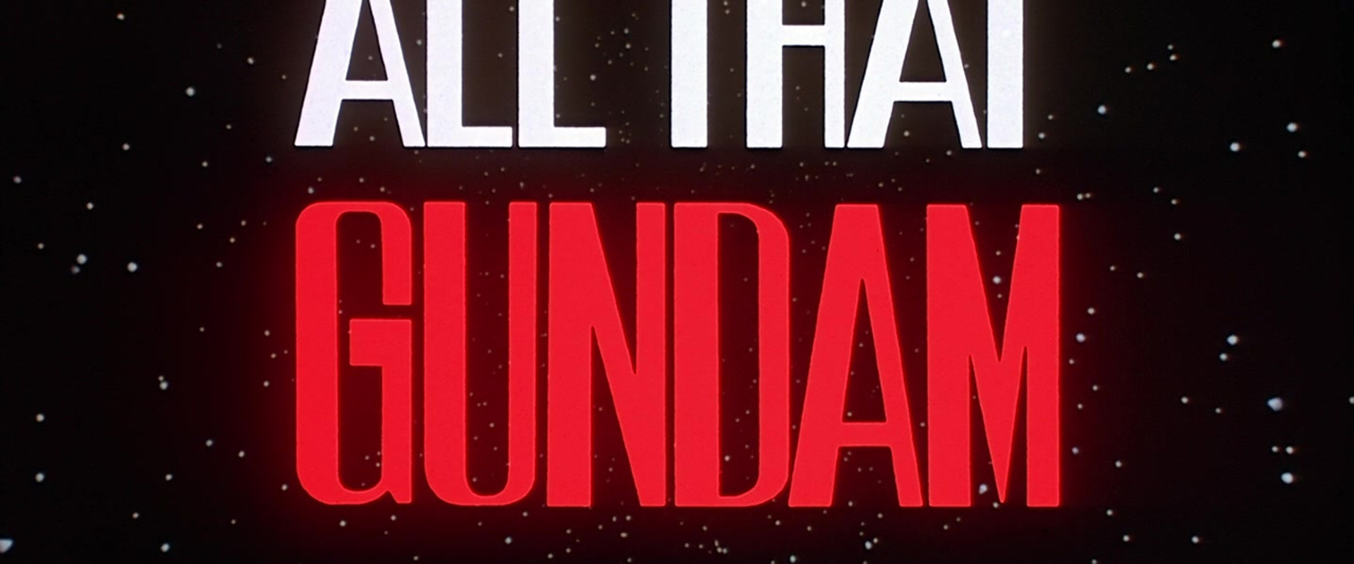 All That Gundam backdrop