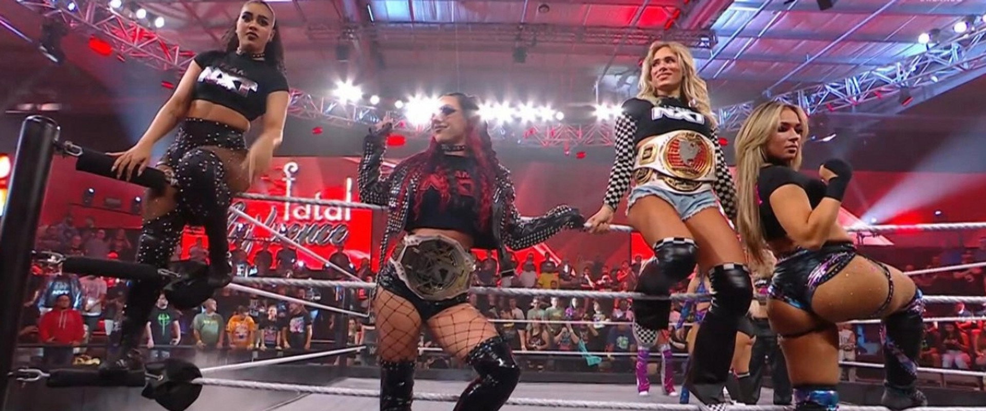 NXT vs. TNA Showdown backdrop