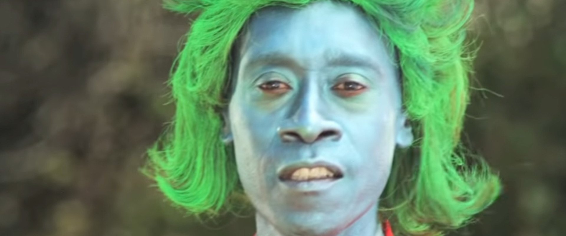 Captain Planet with Don Cheadle backdrop