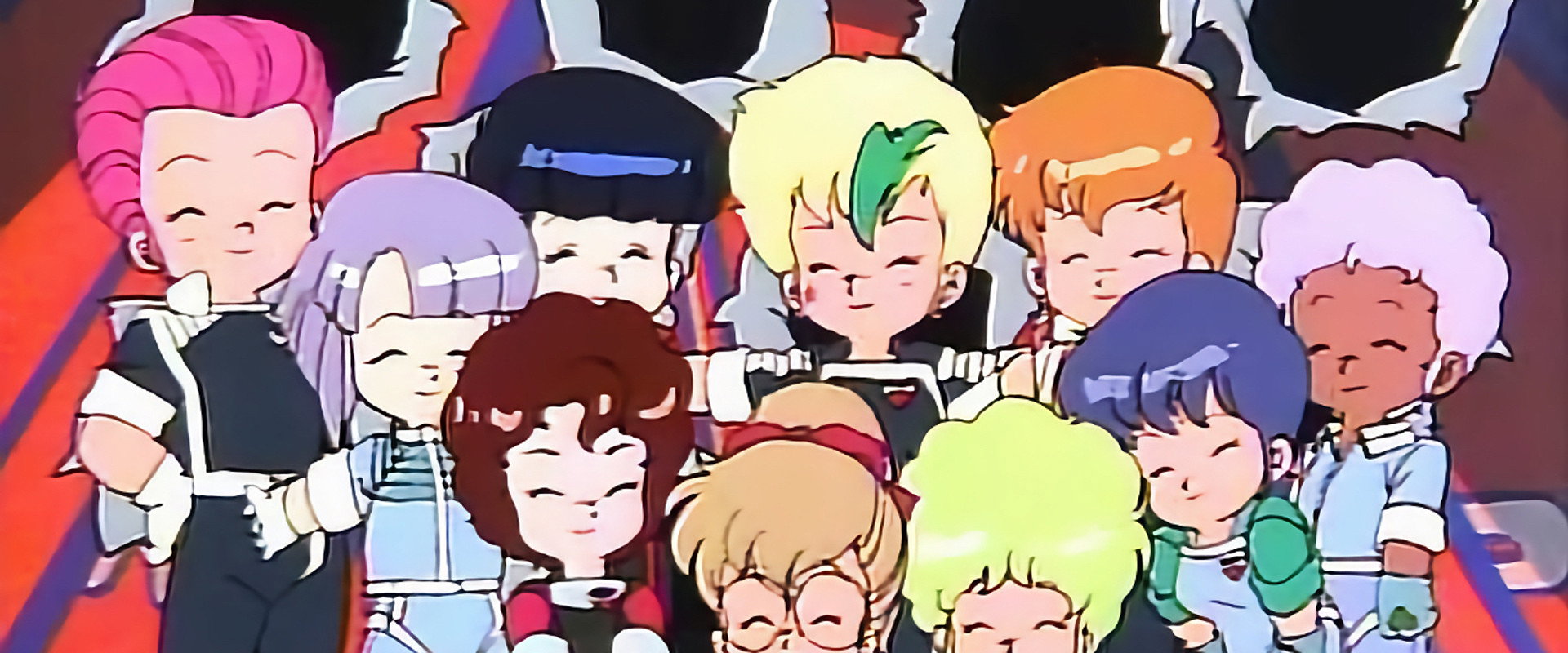 Ten Little Gall Force backdrop