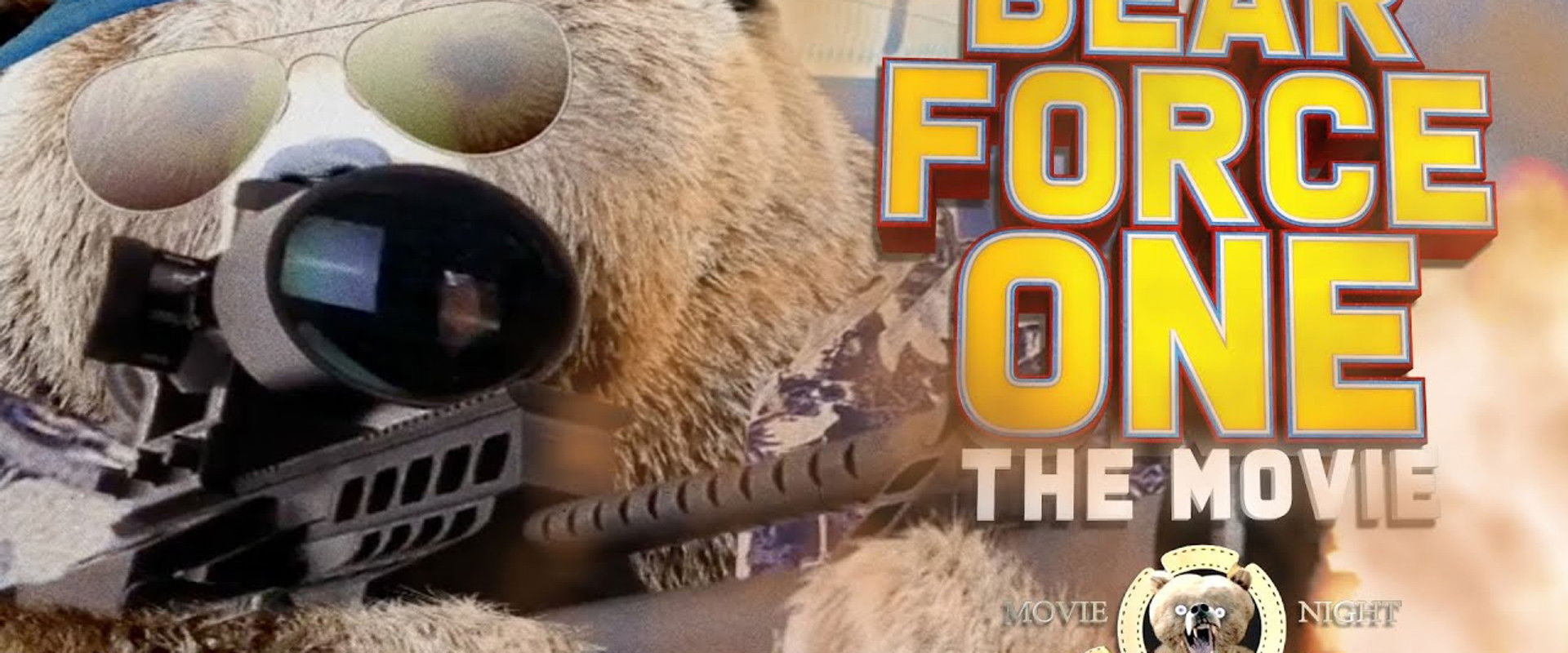 Bear Force One backdrop