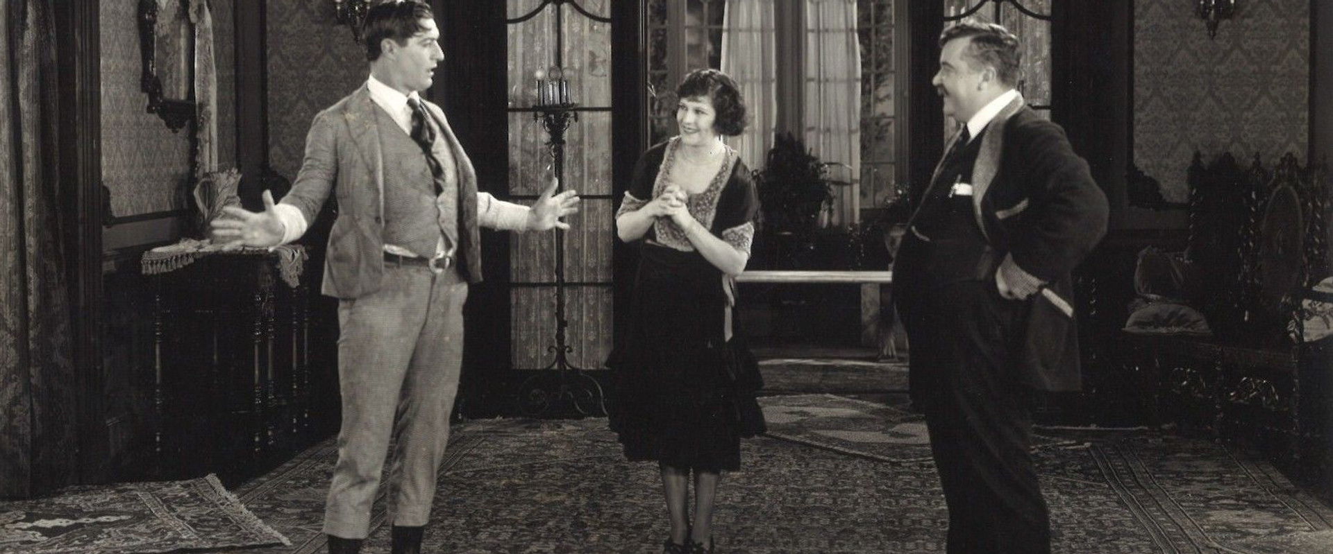 Big Town Round-Up backdrop