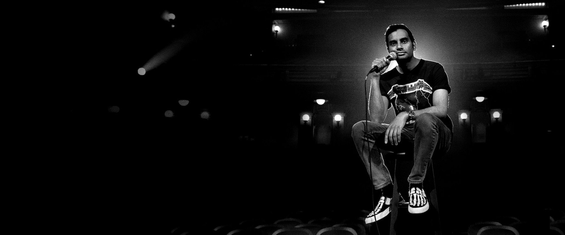 Aziz Ansari: Right Now backdrop