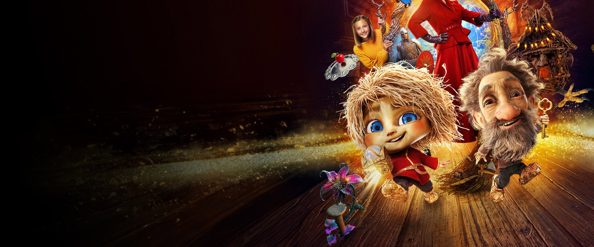 Little Brownie Kuzya backdrop