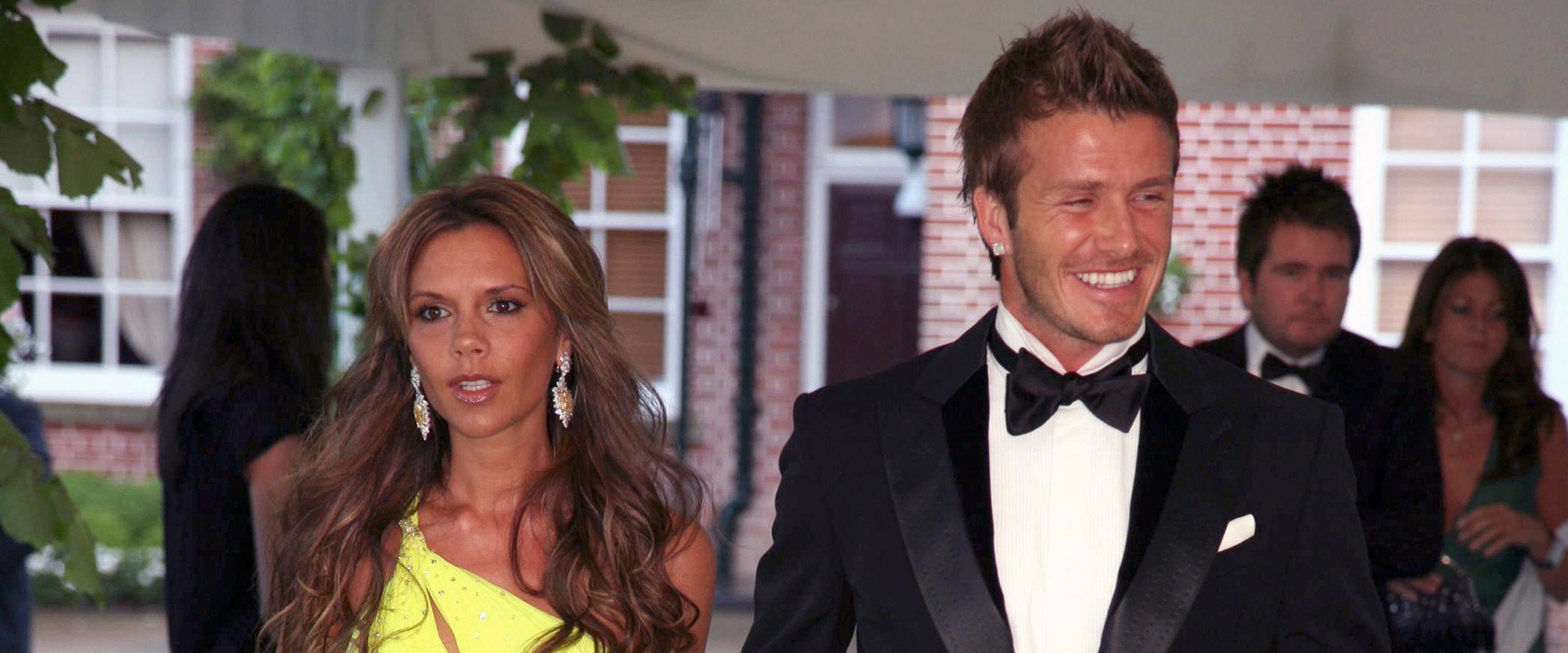 Full Length & Fabulous: The Beckhams' World Cup Party backdrop