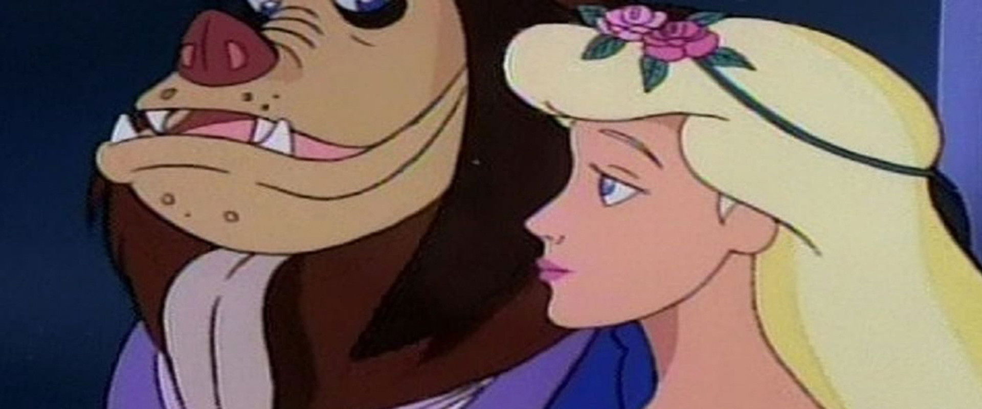 Beauty and the Beast backdrop