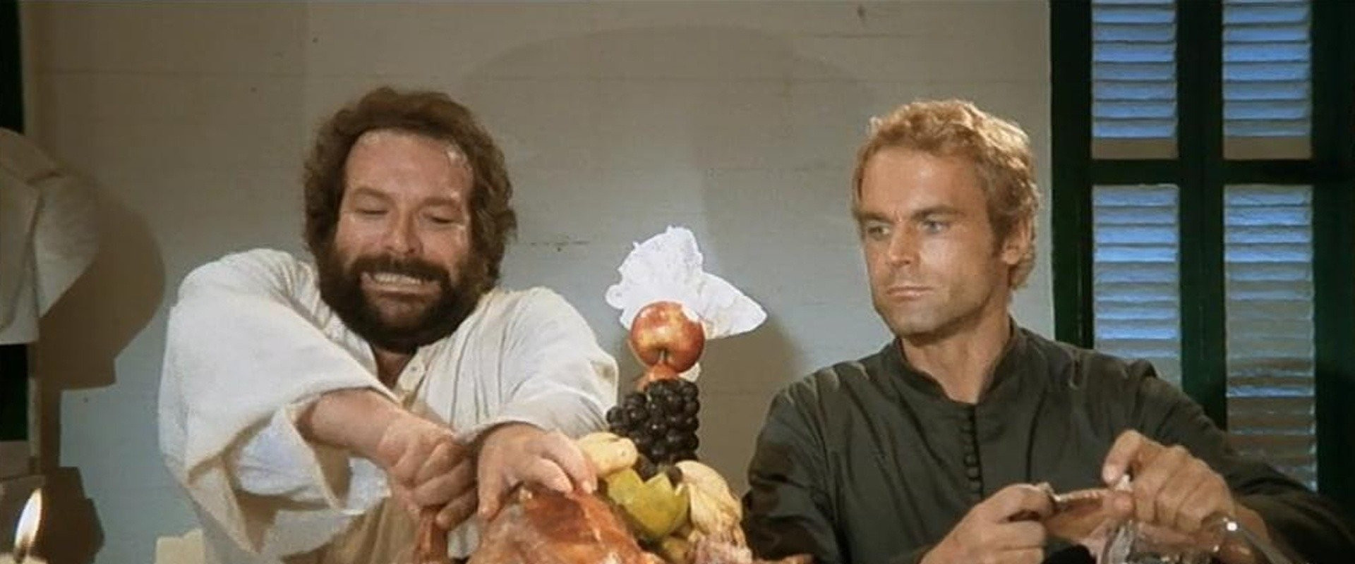 The Two Missionaries backdrop