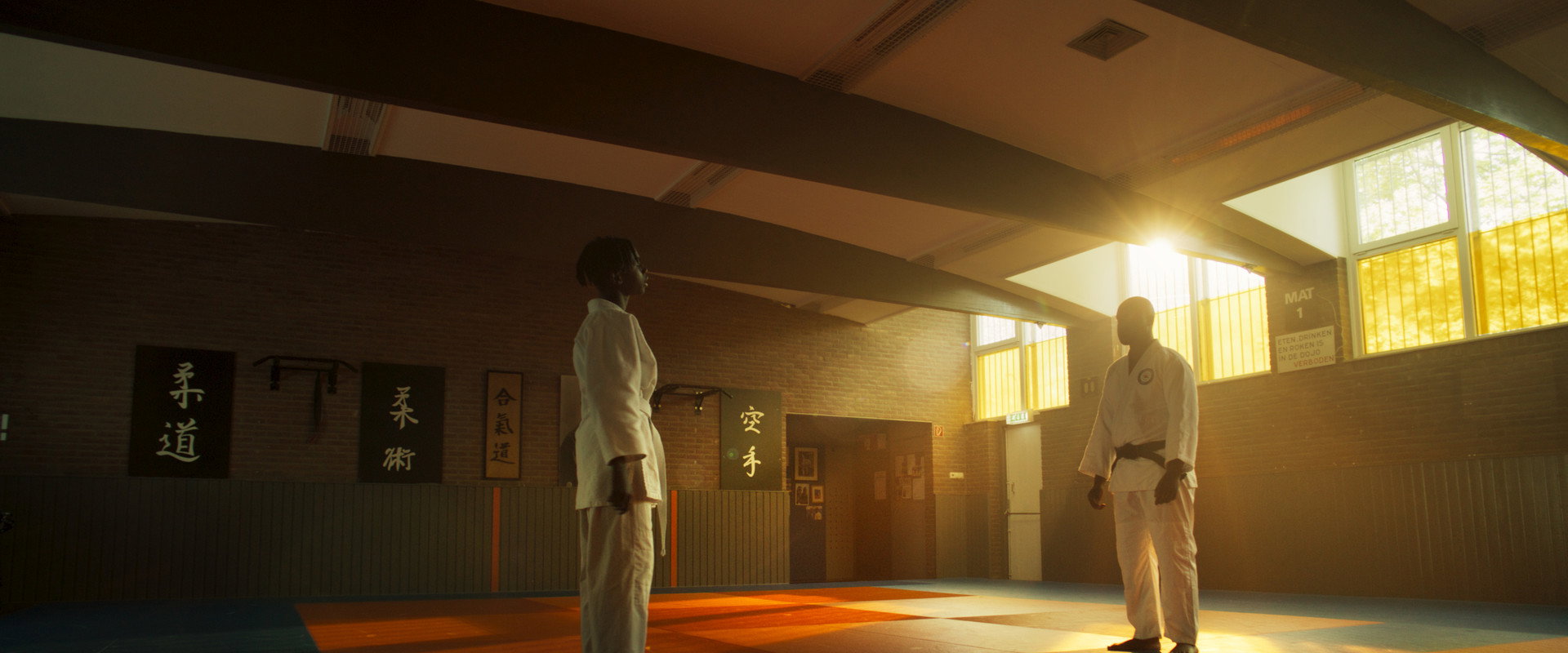 Dojo backdrop