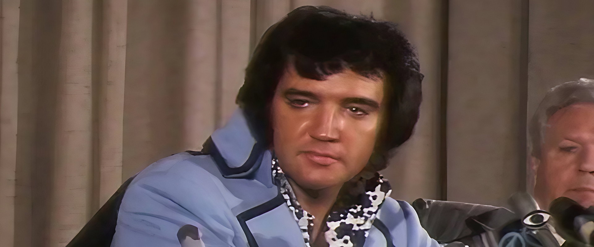 Elvis: The King of Rock 'n' Roll backdrop