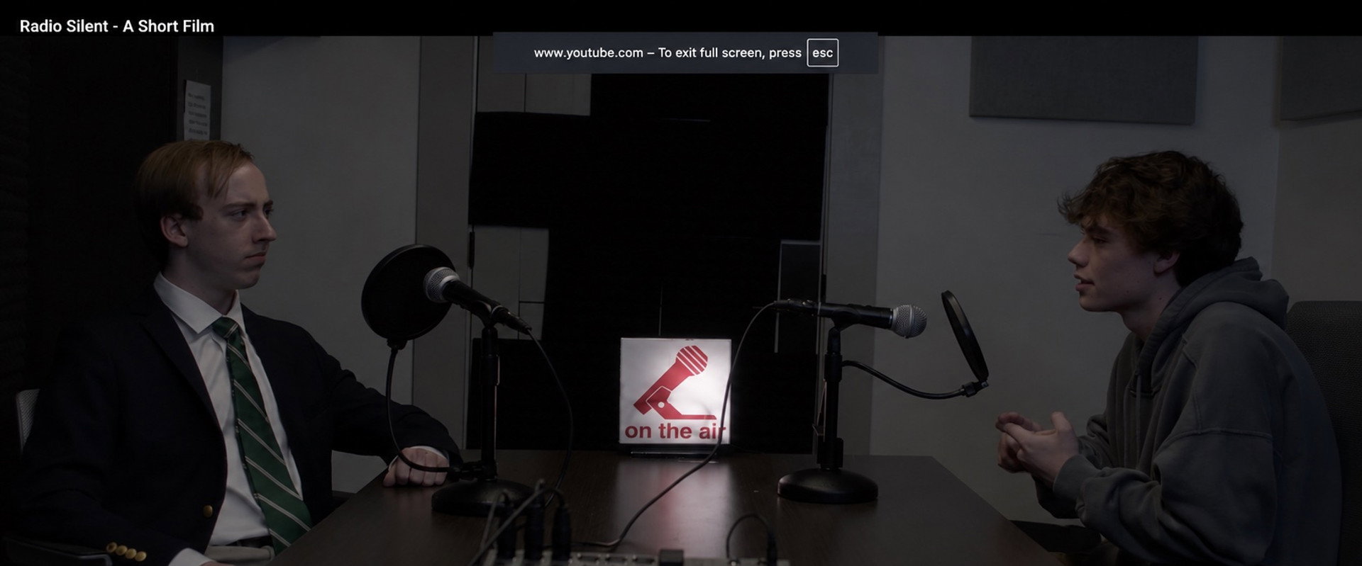 Radio Silent backdrop