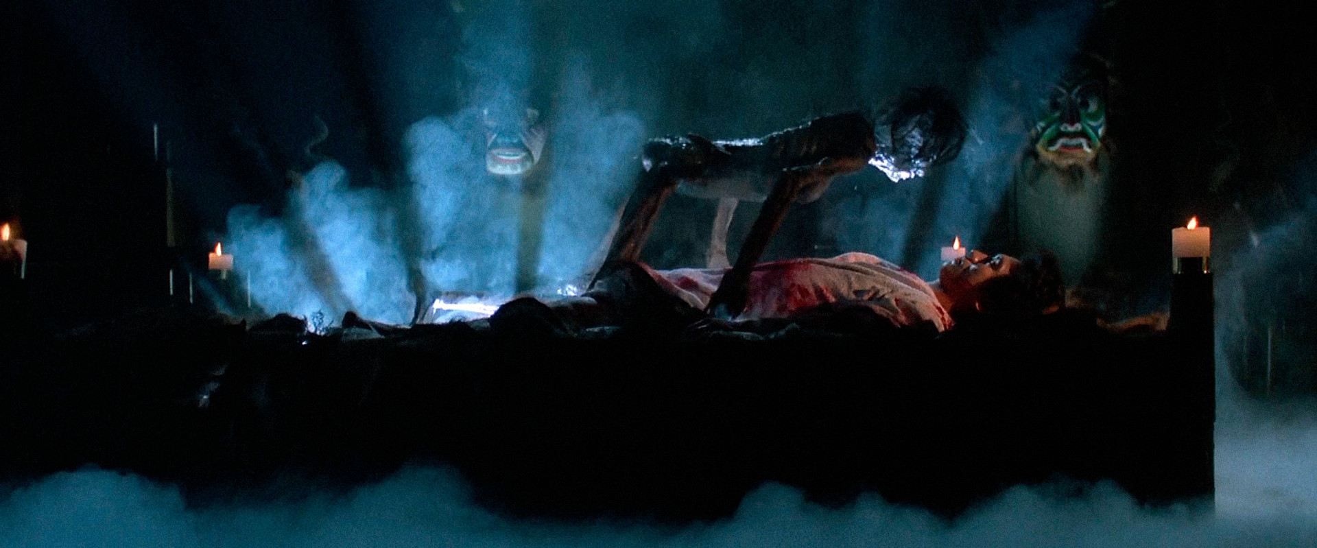 Seeding of a Ghost backdrop