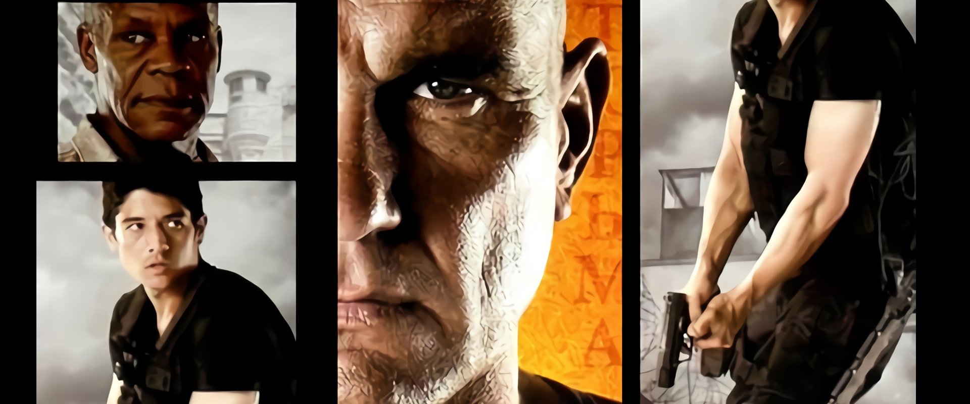 Extraction backdrop