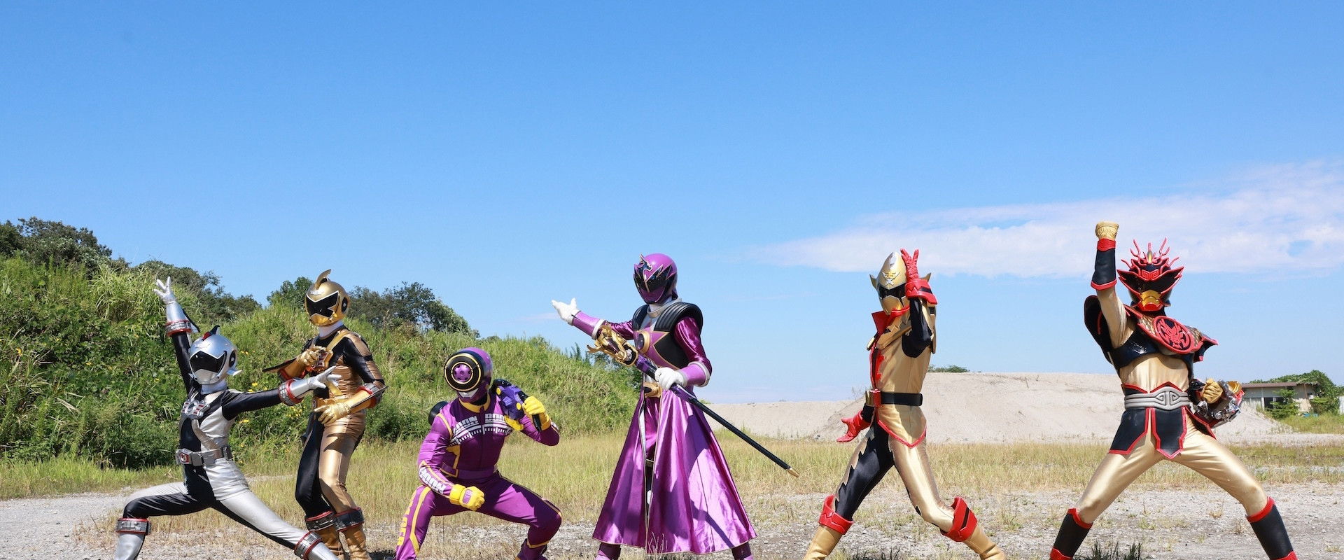 Bakuage Sentai Boonboomger formation lap: Settlers of the Galaxy backdrop