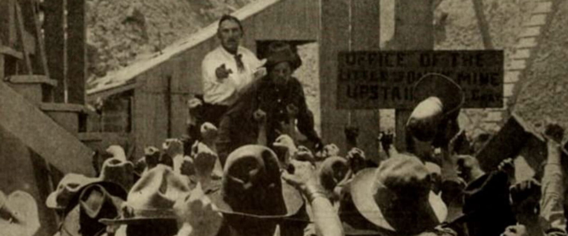 The Strike at the Little Jonny Mine backdrop