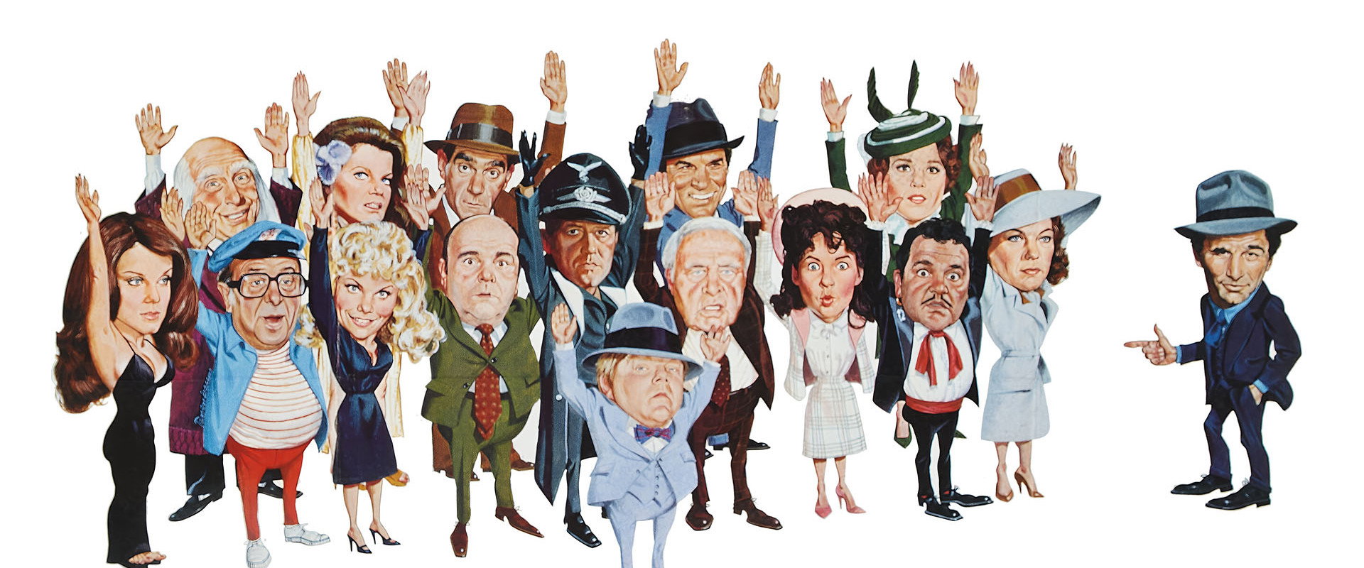 The Cheap Detective backdrop