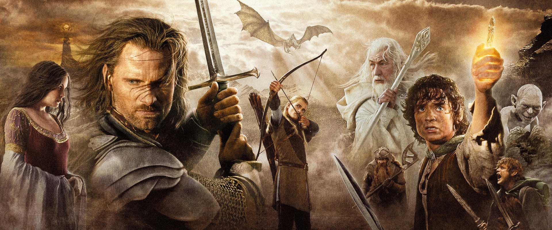 The Lord of the Rings: The Return of the King backdrop