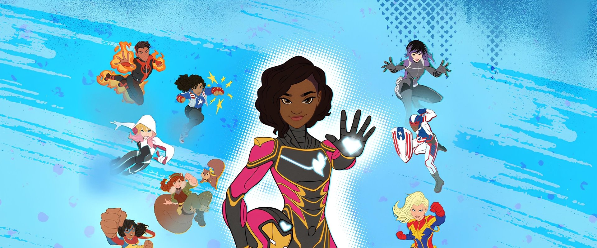 Marvel Rising: Heart of Iron backdrop
