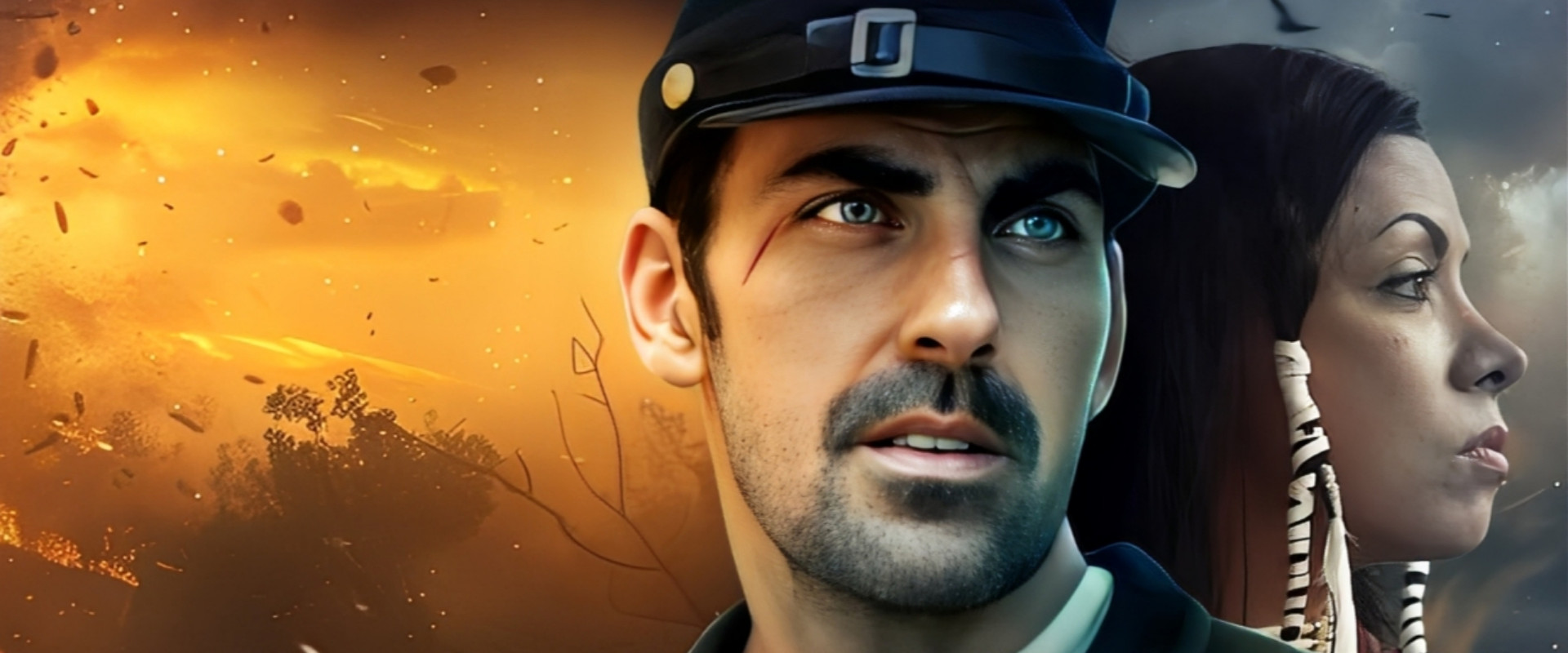 The Dakota War: Chase backdrop