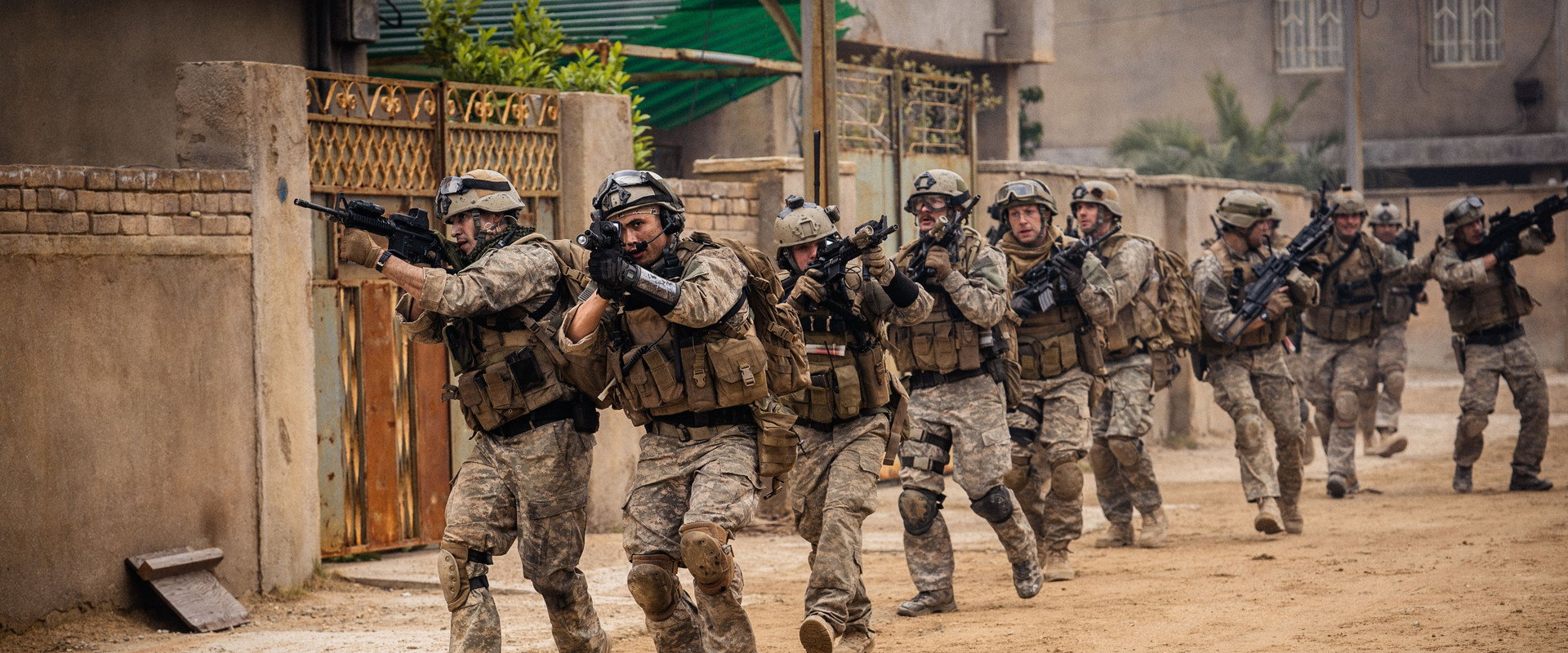 Warfare backdrop