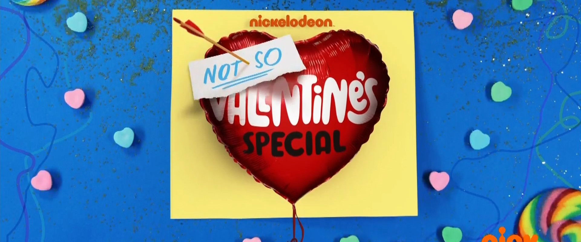 Nickelodeon's Not So Valentine's Special backdrop