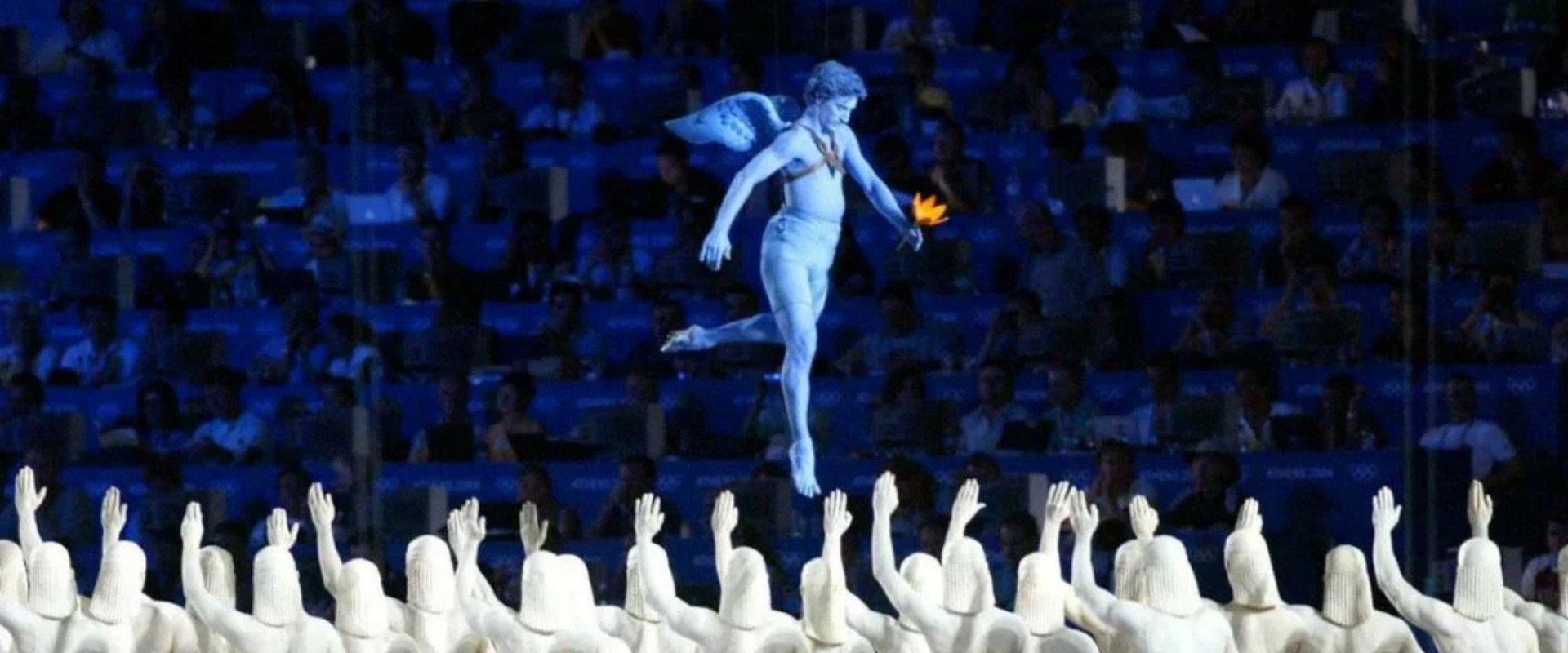 Athens 2004: Olympic Opening Ceremony (Games of the XXVIII Olympiad) backdrop