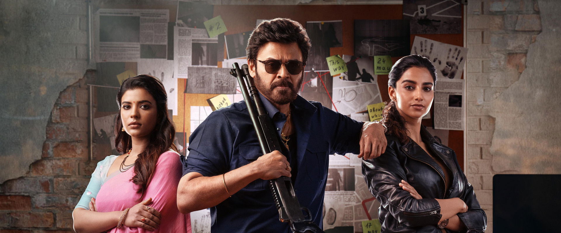 Sankranthiki Vasthunam backdrop