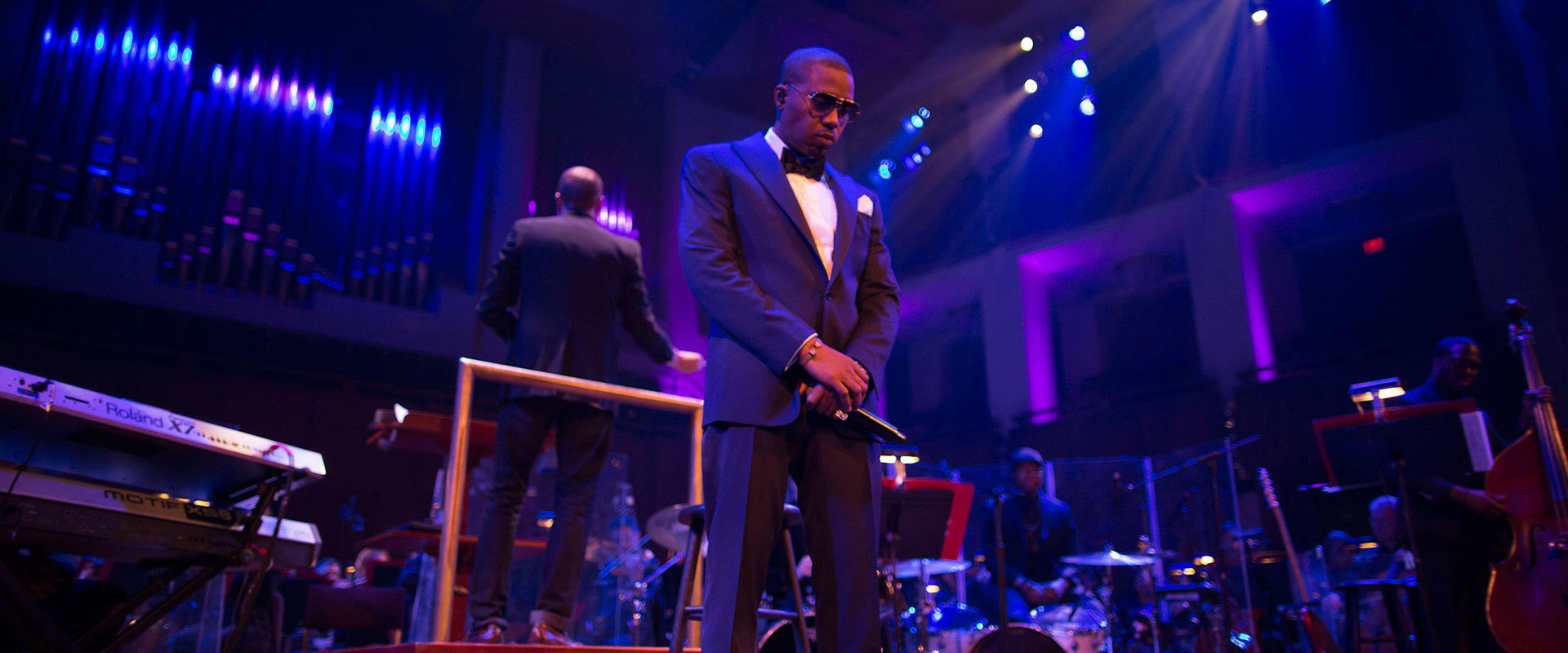 Nas: Live from the Kennedy Center backdrop