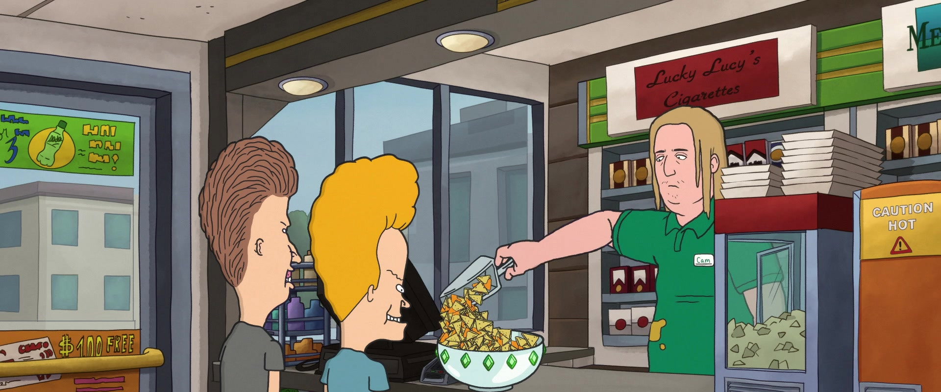 Beavis and Butt-Head Do the Universe backdrop