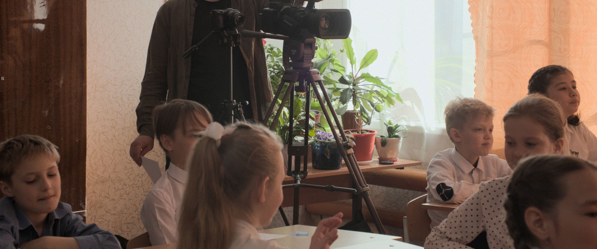 Mr. Nobody Against Putin backdrop