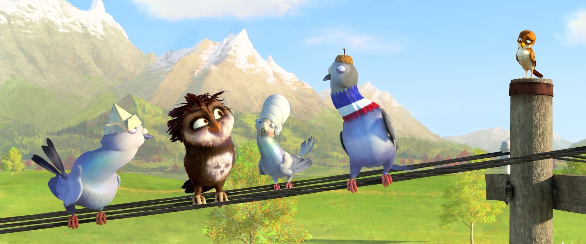 A Stork's Journey backdrop
