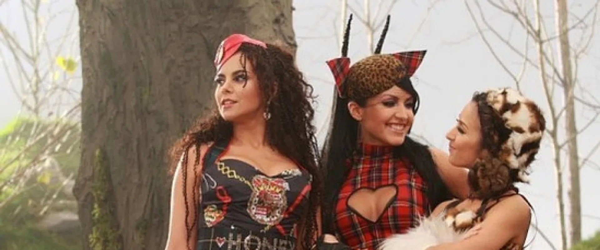Little Red Riding Hood and Everyone backdrop